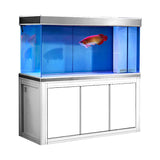 Wholesale 200 Gallon Aquarium - White & Silver
