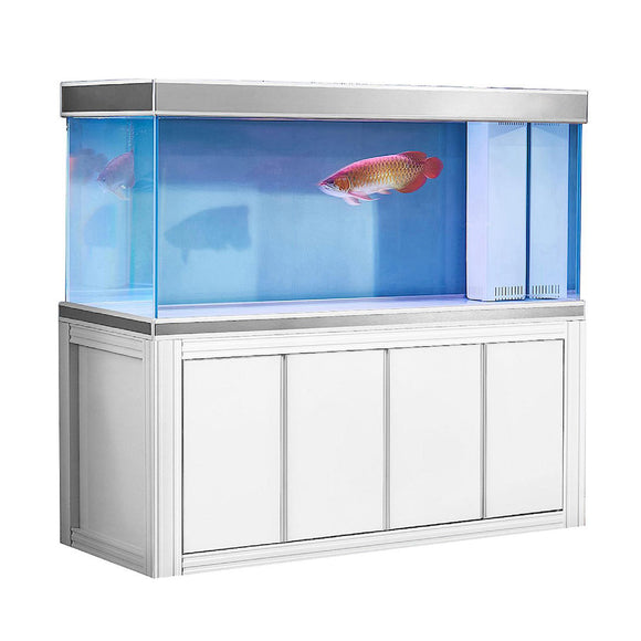 Wholesale 230 Gallon Aquarium - White & Silver Edition