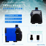 Wholesale 210 GPH Adjustable Submersible Pump