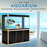 Wholesale 135 Gallon Aquarium - Black & Gold
