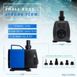 Wholesale 1450 GPH Adjustable Submersible Pump